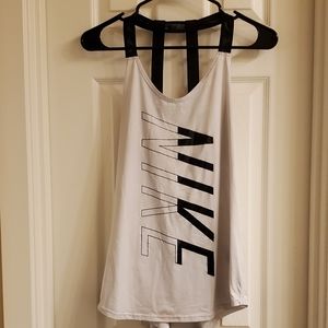 Nike Open Back running shirt large